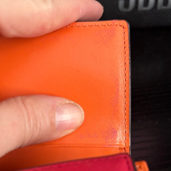 MCM Vibrant Pink Wallet with Gold Logo - Picture 16 of 16